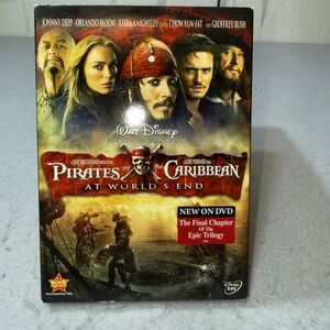 Pirates of the Caribbean At Worlds End DVD 2007 Disney Johnny Depp New Sealed